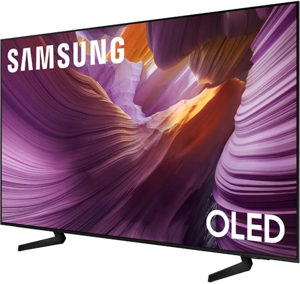 Samsung 55 Inch Class S85F Series 4K OLED Vision AI Smart Tizen TV with HDR Dolby Atmos + HDMI Cable + Streaming Bundle + 12 Month CPS Protection