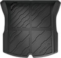 TPE Floor Mats for Tesla Model 3 2024 Highland All Weather Cargo Liner Frunk Trunk Backseat Protector Pad(Trunk mat)