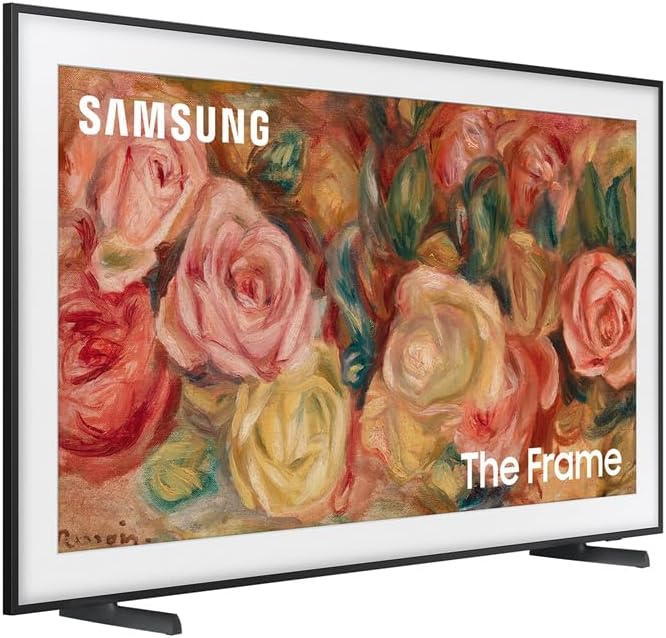 Samsung QN65LS03DA 65 inch The Frame QLED 4K Smart TV (2024 Model) Bundle with HW-LS60D Photo Music Frame Smart Speaker Dolby Atmos w/Q-Symphony