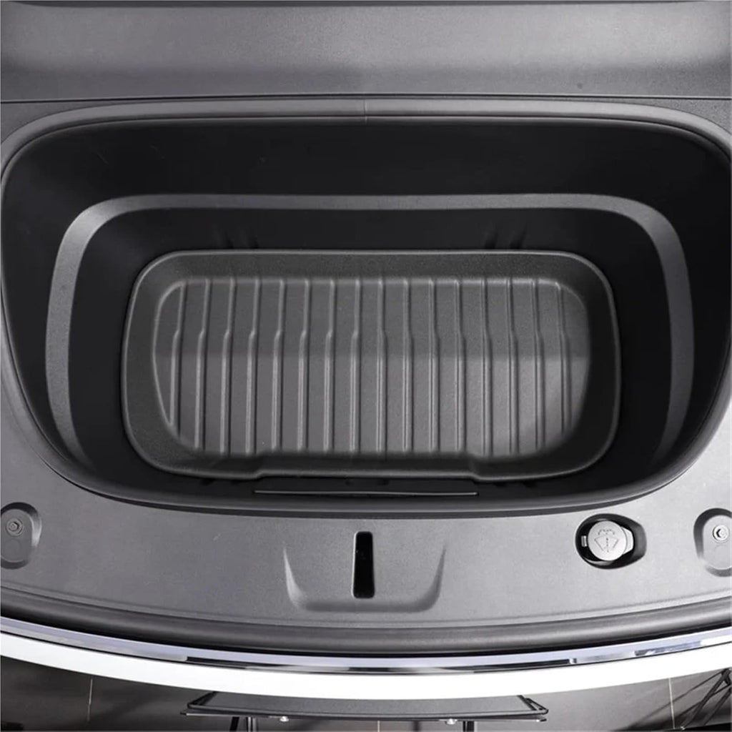Compatible with Tesla Model Y Launch 2025 Juniper 2025 TPE Floor Mats Cargo Liner Trunk Floor Liner Backrest(Black)