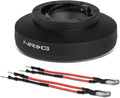 NRG Innovations NRG-SRK-195H Racing Style Steering Wheel Quick Release Short Hub Adapter, 6 X 70mm Bolt Pattern, Black Body