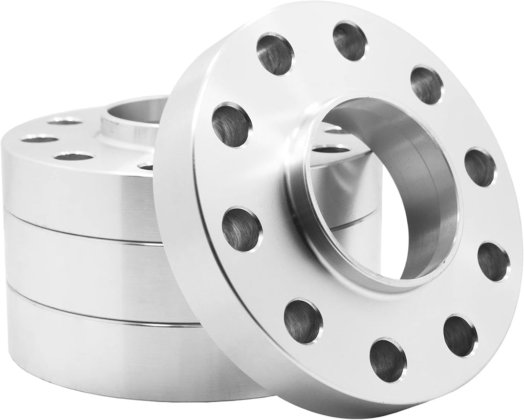 4 Pc 5x112 MM Hub Centric 25 MM & 30 MM Wheel Spacers 66.6 Wheel Bore + Black M14x1.5 Conical Spline Tuner Bolts Aftermarket Wheels Works with Audi 2009 + A4 A5 A6 A7 A8 S4 S5 S6 S7 + More