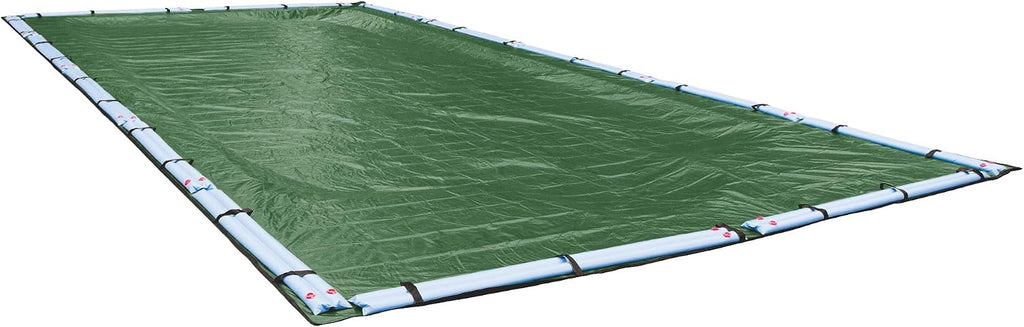 Pool Mate 502045R-PM Professional-Grade Rip-Shield Winter in-Ground Cover, 20 x 45-ft. Pool, Meadow Green