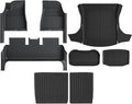 TPE Floor Mat for Tesla Model 3 Highland with Door Sill Protector Trunk Mats Front Rear Cargo Liner for 2025 2024(SNFM-8PCS)