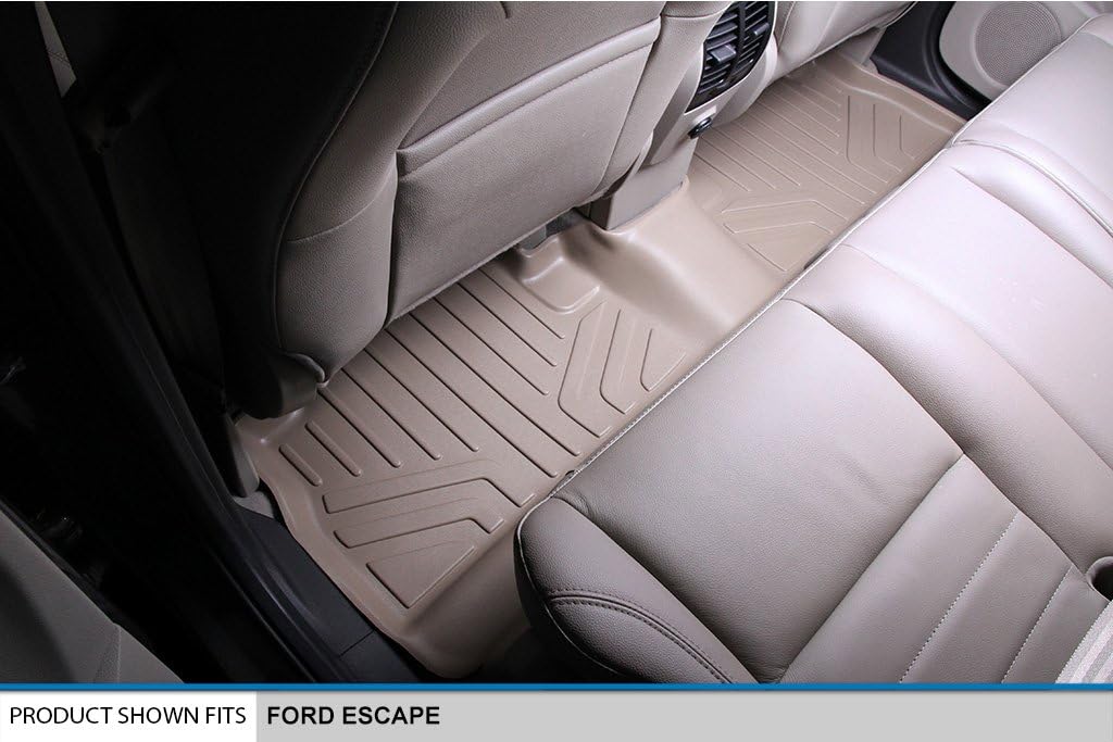 MAXLINER All Weather Custom Fit 2 Row Floor Mat Liner Set Compatible with 2013-2019 Ford Escape