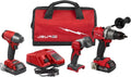 3-Tool Combo Kit 2991-23 for Milwaukee M18 FUEL Cordless 2803-20 Drill/Driver 2754-20 3/8' Impact Wrench 2735-20 Worklight
