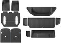 for Tesla Model X 2023 2024 TPE 3D Car Floor Mats Cargo Liner Trunk Pad Waterproof Protective Left Rudder(New 6MODELX5PCS)