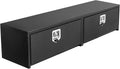 Garvee Black Steel Underbody Truck Tool Box, Truck Bed & Underbelly RV Storage Box, Locking t-Latch, Weather-Resistant, Heavy-Duty Job Box for Pickup Truck Bed, RV, Trailer, 60 in x 16 in x 13 in