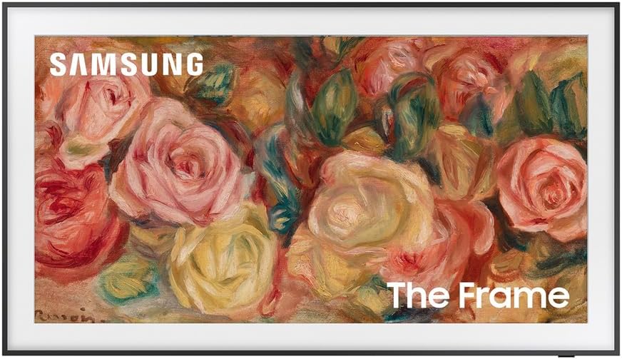 Samsung QN65LS03DA 65 inch The Frame QLED 4K Smart TV (2024 Model) Bundle with HW-LS60D Photo Music Frame Smart Speaker Dolby Atmos w/Q-Symphony