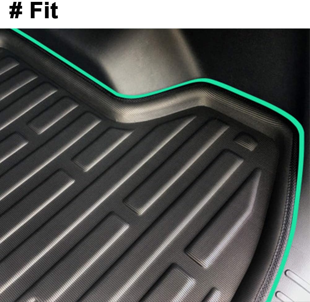 Car Rear Trunk Tray Boot Liner Cargo Mat Floor Protector for Toyota for RAV4 2013-2018 / RAV 4 13-18