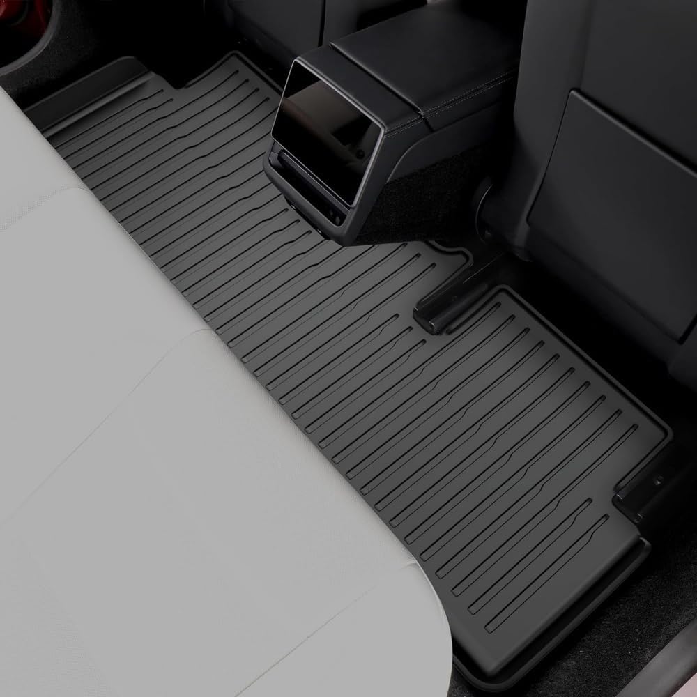 Compatible with Tesla Model 3 Highland 2024 TPE Floor Mats,RHD LHD All Weather Floor Mats Waterproof Anti Scratch Trunk Mat Cargo Liners(Trunk Mat)