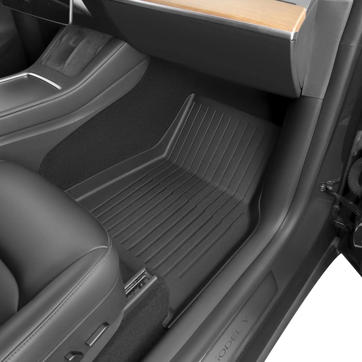 XPE Floor Mats Compatible with Tesla Model 3 Highland 2024 / Model Y 2024-2017, All Weather Cargo Liner Floor Mats and Cargo Trunk Mats(3PCS My 17-24)