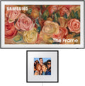 Samsung QN65LS03DA 65 inch The Frame QLED 4K Smart TV (2024 Model) Bundle with HW-LS60D Photo Music Frame Smart Speaker Dolby Atmos w/Q-Symphony