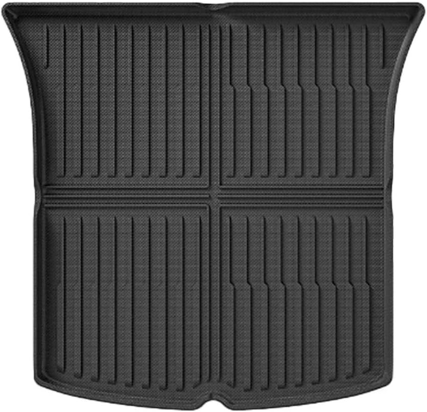 TPE Floor Mats Compatible with Tesla Model 3 Highland 2024 Model Y 2024-2017, Upgraded WP Anti-Slip Front Rear Cargo Liner Trunk Mat(1PC My Mat)
