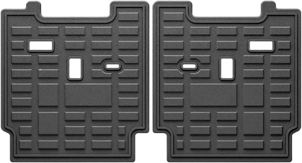 for ROX 01 Polestones 2023 2024 2025 Car TPE Floor Mats Cargo Liner Trunk Mat Seat Back Cover Waterproof Carpet Accessories(Black+red)