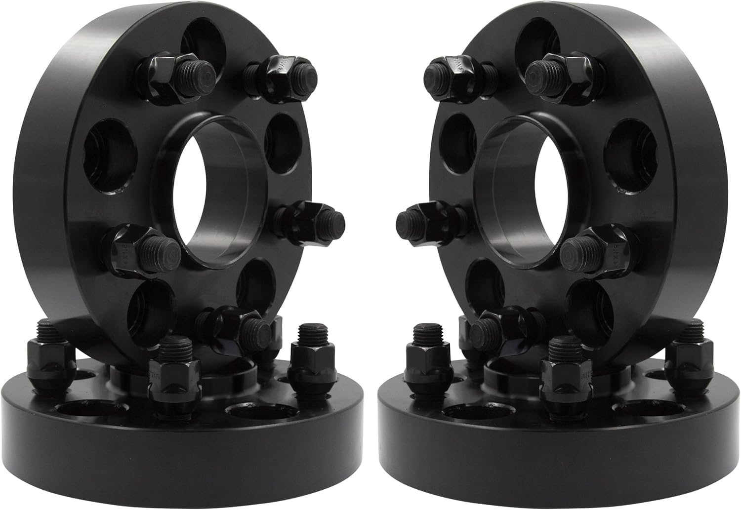 Wheel Accessories Parts 4 Pcs Hub Centric Wheel Spacers Adapters 5 on 120mm 5x120mm 1.25 Inch Thick 66.9mm Hub M14x1.5 14x1.5 Thread Stud Fits 2010+ Chevy Camaro ｜ 2020+ Corvette ｜10-17 GMC Terrain