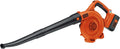 BLACK+DECKER Leaf Blower Cordless with Battery and Charger, POWERCOMMAND 40V MAX 90 CFM Variable Speed Up to 120 MPH, Battery Leaf Blower, Hard Surface and Yard Sweeper (LSW36)