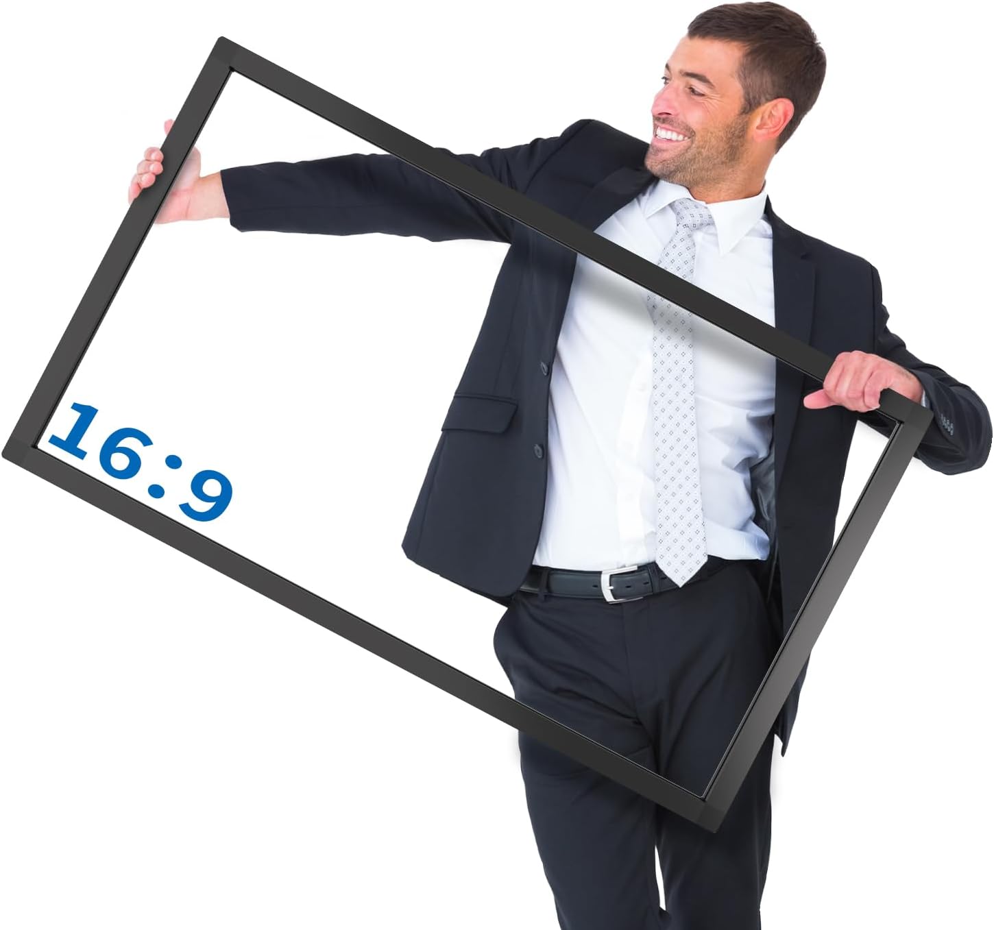 55 Inch 20 Points Infrared Touch Frame, Interactive USB Interface IR Touch Screen Overlay Use, Driver Free Intelligent, Suitable for Digital Signage