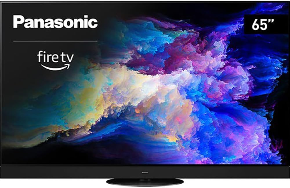 Panasonic TV-65Z95AP Z95 65-inch OLED 4K UHD Smart Fire TV (2024) Bundle with 4 YR CPS Enhanced Protection, 2X 4K HDMI Cable & Deco Gear Complete Home Theater Beginner's Guidebook