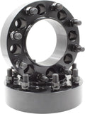 Wheel Accessories Parts 2 Pcs Hub Centric Wheel Spacers 8 on 6.50 2.00 Thick 116.7mm Hub M14x1.5 14x1.5 Thread Stud Fits Adapts 2011+ Siverado Sierra 2500 3500 Wheels to 1999-10 2500 3500