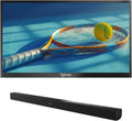 SYLVOX 2000 Nits Full Sun Outdoor TV 65' + S2 Waterproof Outdoor Soundbar Bundle – 4K UHD, Dolby Atmos, Google TV, Patio, Poolside & Backyard Ready