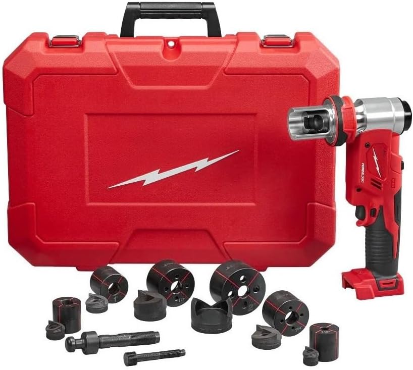 Fits For Milwaukee 2677-02 M18 FORCE LOGIC 18V 6T Knockout Tool 1/2-2 Inch