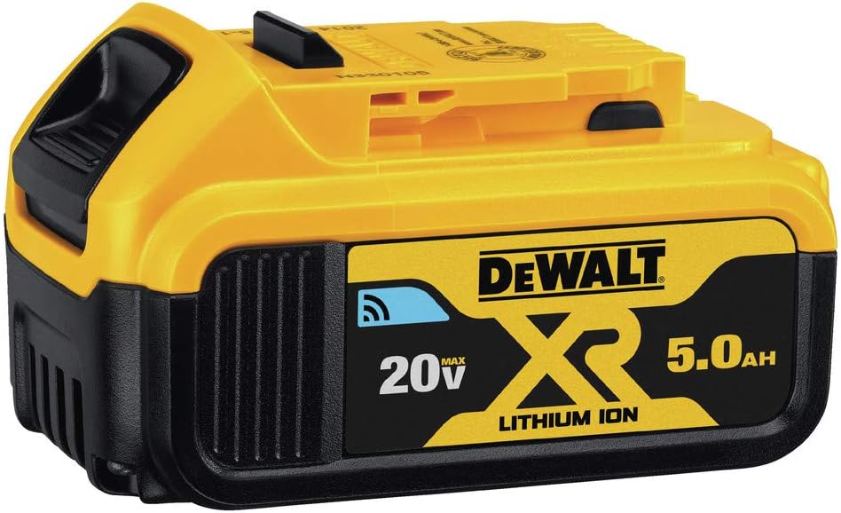 DEWALT 20V MAX Battery, Bluetooth, 5.0-Ah (DCB205BT)