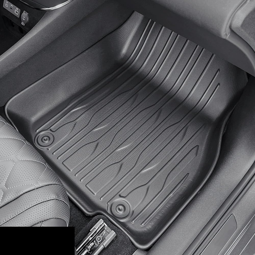 Compatible with BYD Sealion 7 2024 2025 TPE Floor Mats and Cargo Liners, All Weather WP RHD&LHD Backrest Mats Trunk Mats(Balck Headlight)