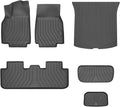 Husky Liners Floor Mats for 2026 Tesla Model Y Juniper - Premium & Performance Models ONLY, NO Base Models | Select Combo Set (Included: Front, Rear, Cargo, Under Cargo & Frunk) 6-pc Black - 810028