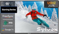 SYLVOX 55'' Outdoor TV, Premium 4K@120Hz Weatherproof TV for Smoother Sports & Gaming, Waterproof, 1000nits Brightness, Dolby Atmos, Google Smart OS with HDMI 2.1 & USB 3.0 (Gaming Series)