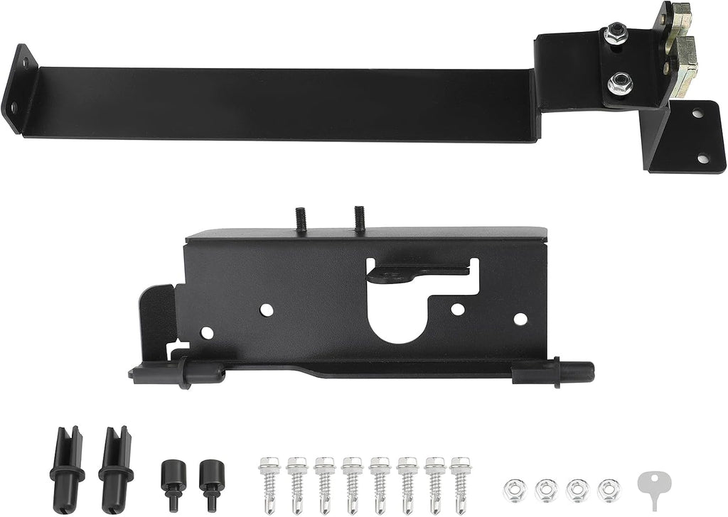SCITOO Left & Right Side Truck Bed Tool Box for Dodge Ram 1500 2019-2021,Multi-Compartment Dividers Organized Storage,Heavy Duty & No-Drill Installation