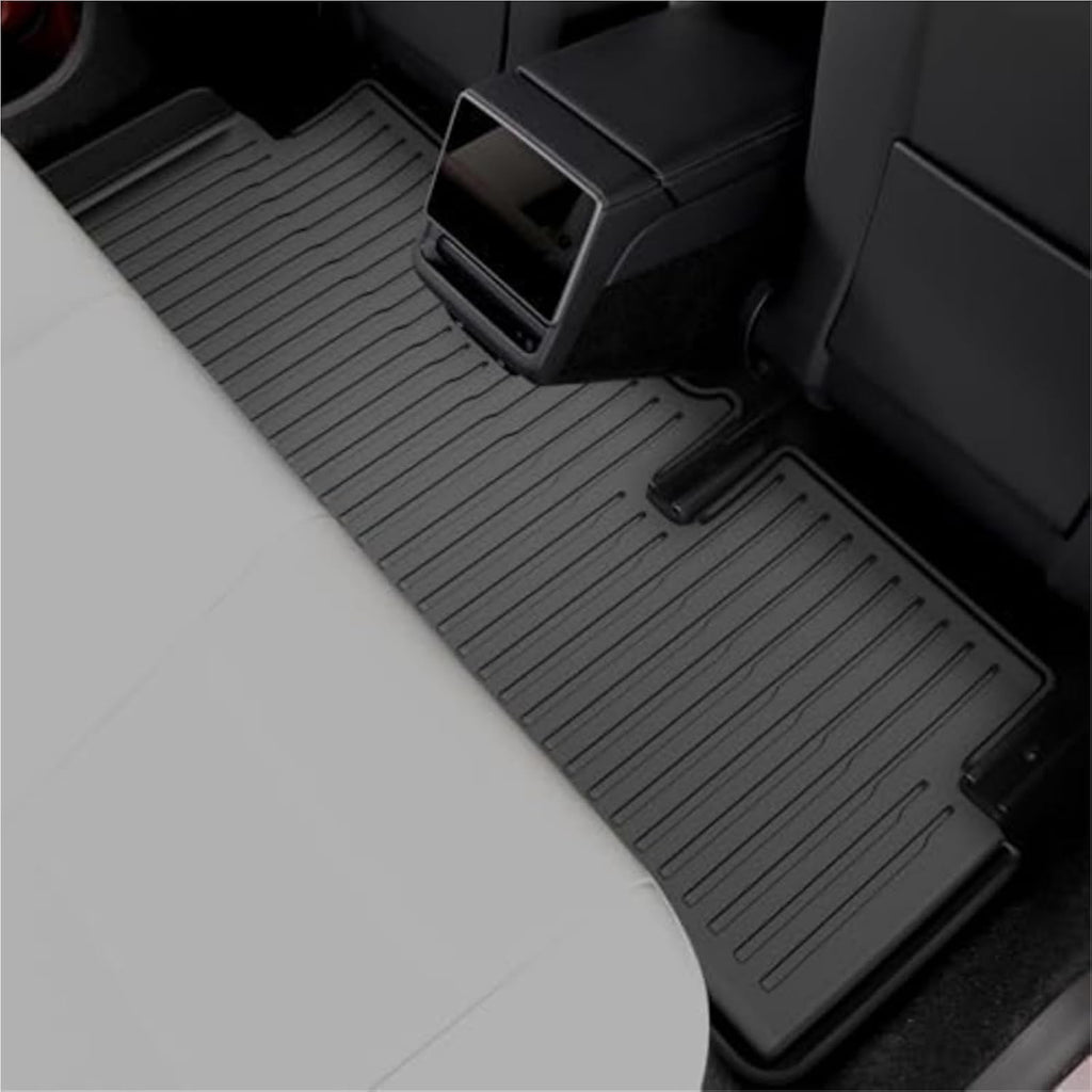 for Tesla Model 3 Highland 2024 TPE Floor Mats,All Weather Waterproof Anti-Slip Front Rear Cargo Liner Trunk Mat(Right Rudder 6pcs)