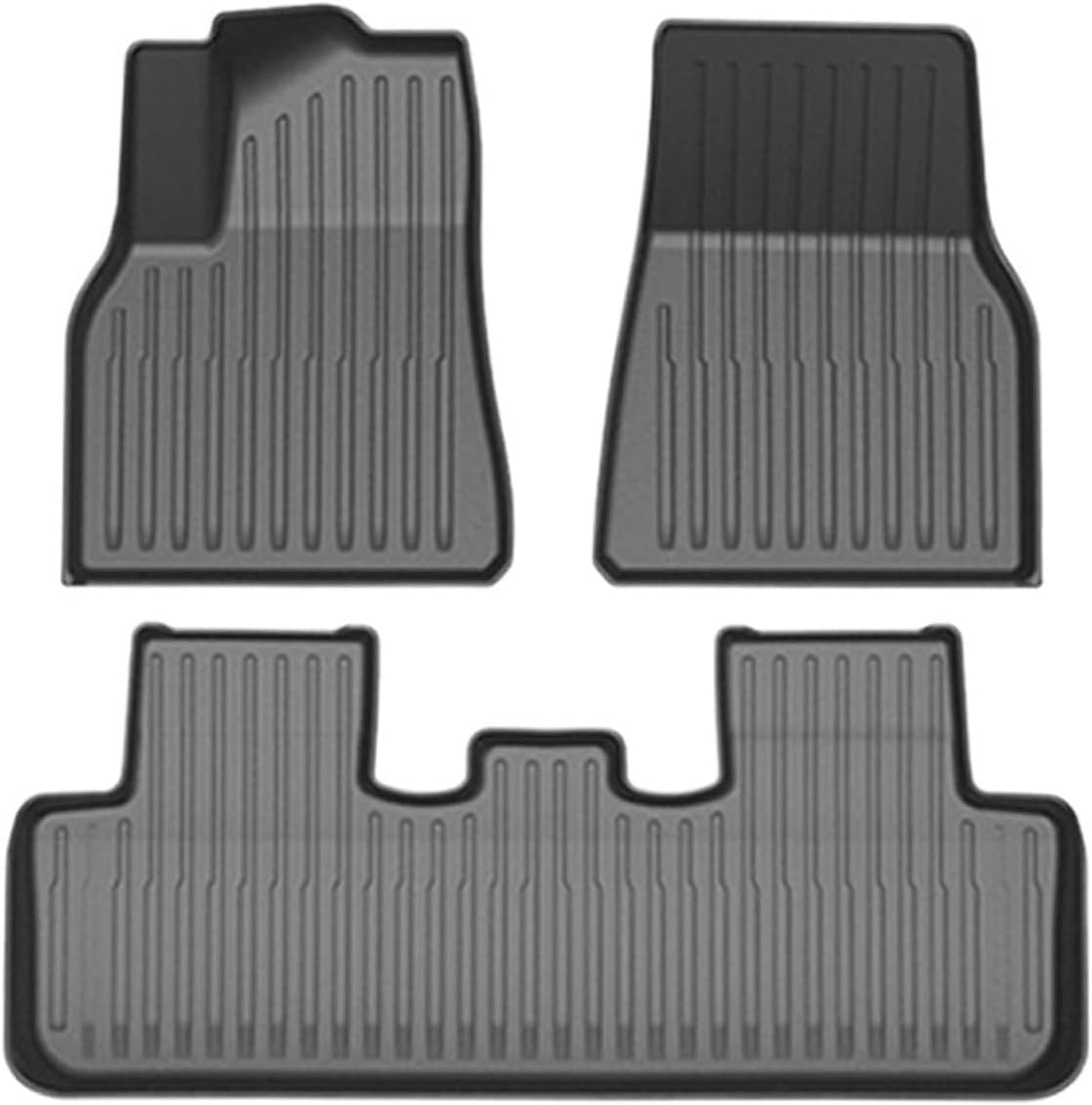for Tesla Model Y 7 Seater and 5 Seat All Weather TPE Waterproof Slip Floor Mat Cargo Liner 2020-2023 Accessories(Y-5-Seat FL-3-LHD)