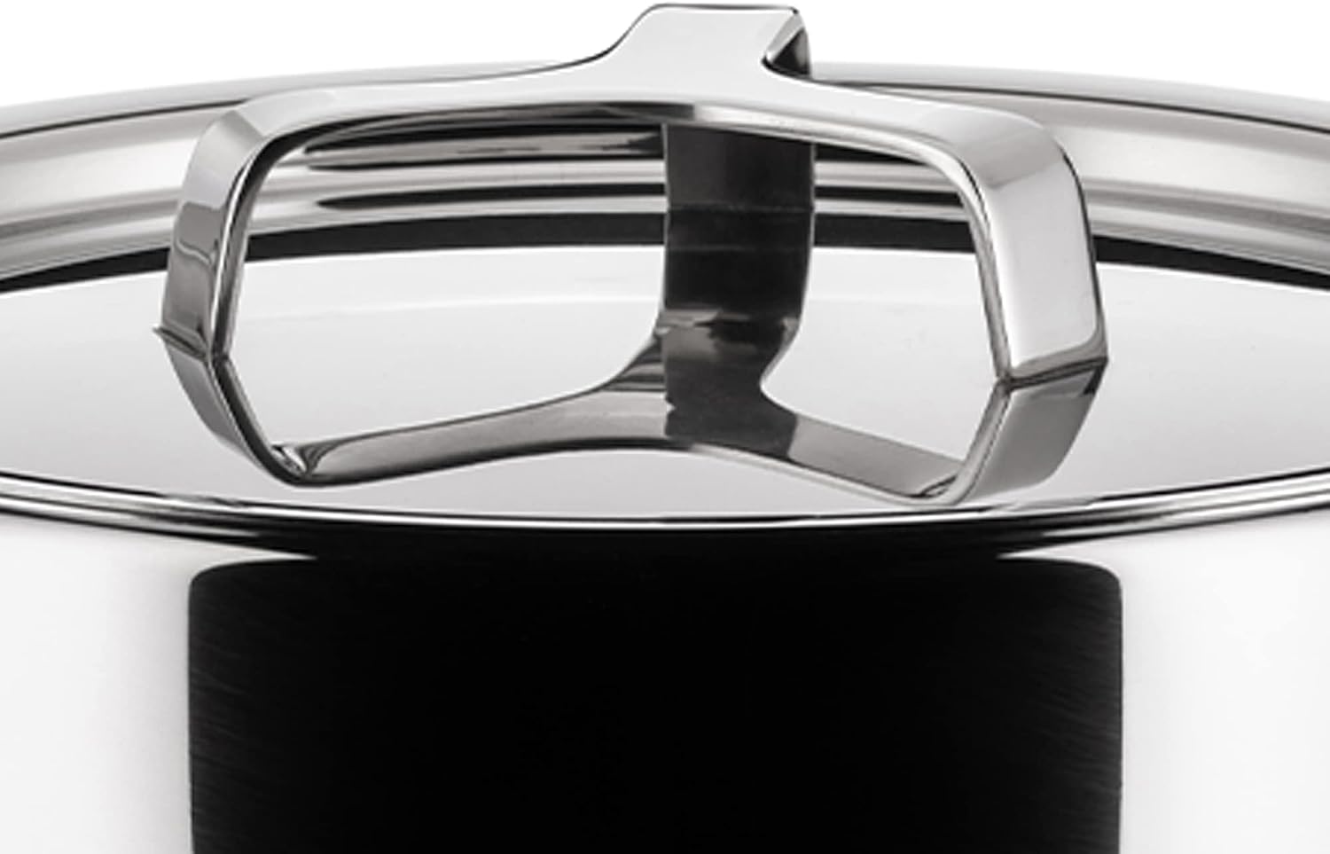 A Di Alessi,AJM105/14 'POTS & PANS', Saucepan in 18/10 stainless steel mirror polished,1 qt 16 oz