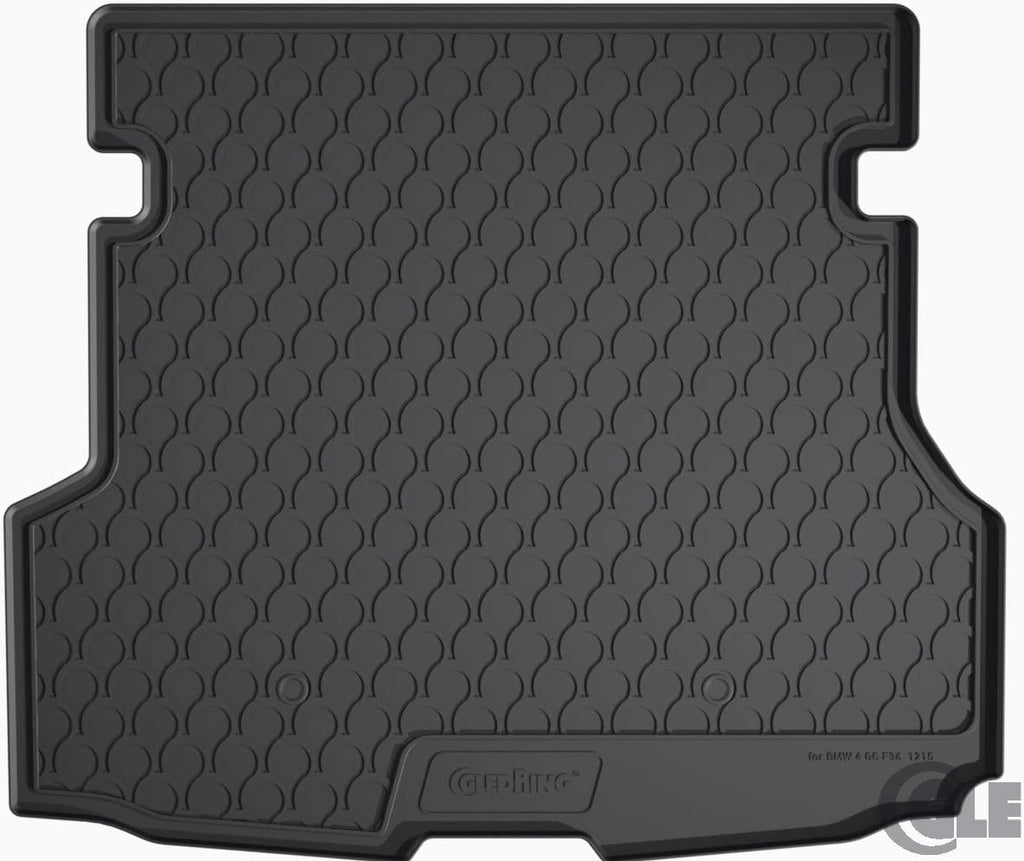 Gledring USA Custom Fit Rubber Mats Combo Pack Intended for BMW4 Series 428i /430i / 435i / 440i Gran Coupe (F36) 2014-2021, No Trimming Required, Tailored Custom Fit, All-Weather, Protects from Rain