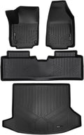 SMARTLINER Custom Fit All Weather Protection Black 2 Row Floor Liners & Cargo Liner Behind The 2nd Row Seats Compatible with 2025-2026 GMC Terrain (NOT Denali) / Chevrolet Equinox (Fits All Models)