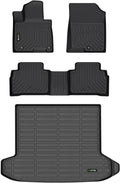 Automotive Floor Mats & Cargo Liner for Hyundai Tucson 2022-2026 All Weather Protection Full Set- Black
