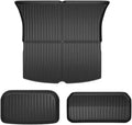 Compatible with Tesla Model 3 Model Y 2021-2024 XPE Floor Mats,All Weather Rubber Trunk Floor Mat Waterproof Non-Slip Cargo Liner(Trunk M3 21-23)