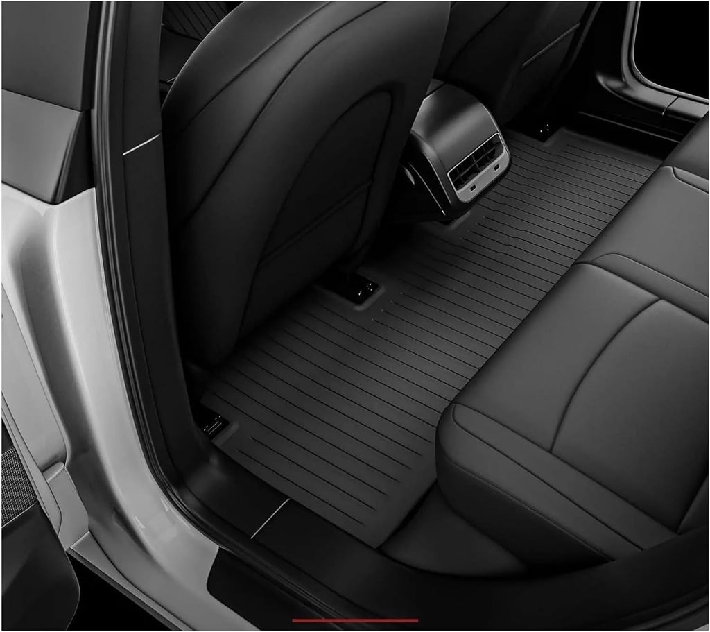 TPE Floor Mats Cargo Liner Compatible with Tesla Model 3 Highland 2024 All Weather Waterproof Anti-Slip Trunk Mats TPE Floor Liners(3PCS LHD)