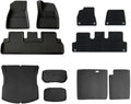 Compatible with Tesla Model 3 Highland XPE Floor Mats Trunk Mats All Weather Front Rear Cargo Liner Mat, Waterproof Anti-Slip Foot Pads(RHD Full Set of 11PC)