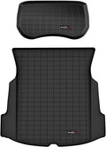WeatherTech Cargo Trunk Liner for Tesla Model 3, Model 3 Front Cargo and Trunk (401396-1474), Black