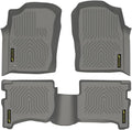 ALLGOOD TPE Floor Mats Fit Toyota 4Runner 1996-2002 3PCS 1st & 2nd Row Truck Accessories All Weather Protection Cargo Liners alfombrillas para carro