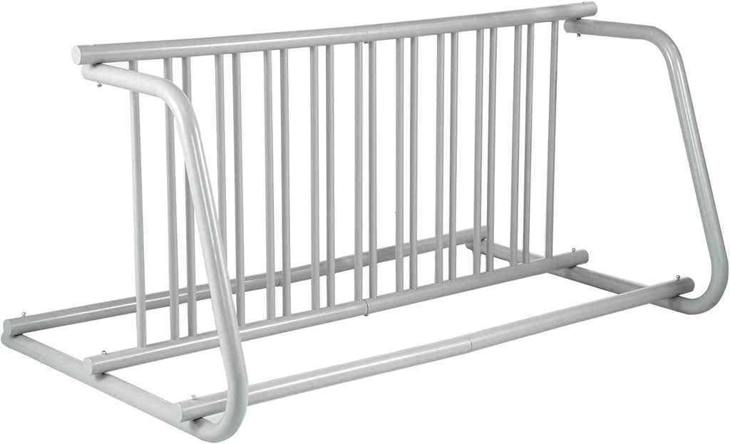 BestEquip 10 Holders Floor Bike Rack, 59' Length All-Steel Grid Bike Rack, 10-Bike Capacity Dual-Side Storage Stand for Garages Streets Yards Bike Events