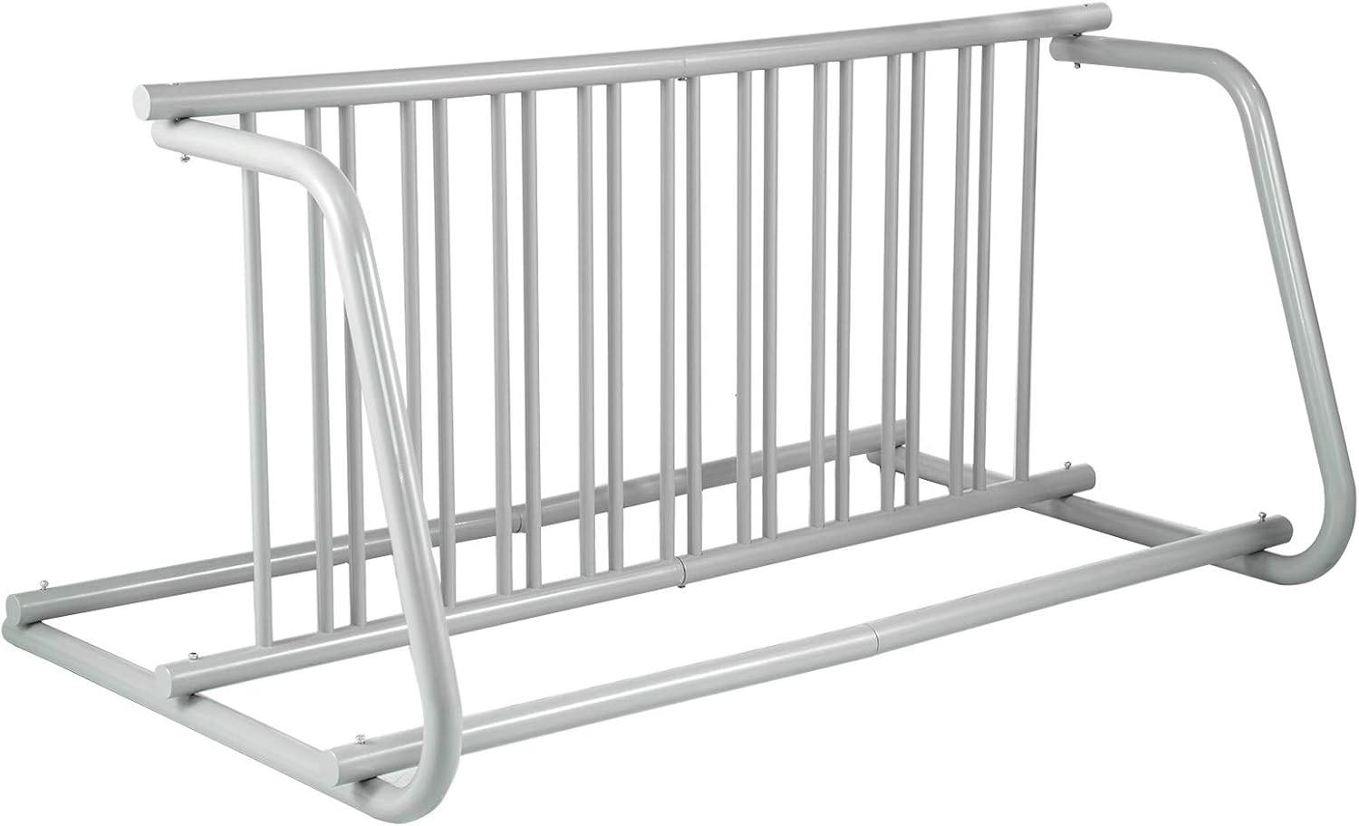 BestEquip 10 Holders Floor Bike Rack, 59' Length All-Steel Grid Bike Rack, 10-Bike Capacity Dual-Side Storage Stand for Garages Streets Yards Bike Events