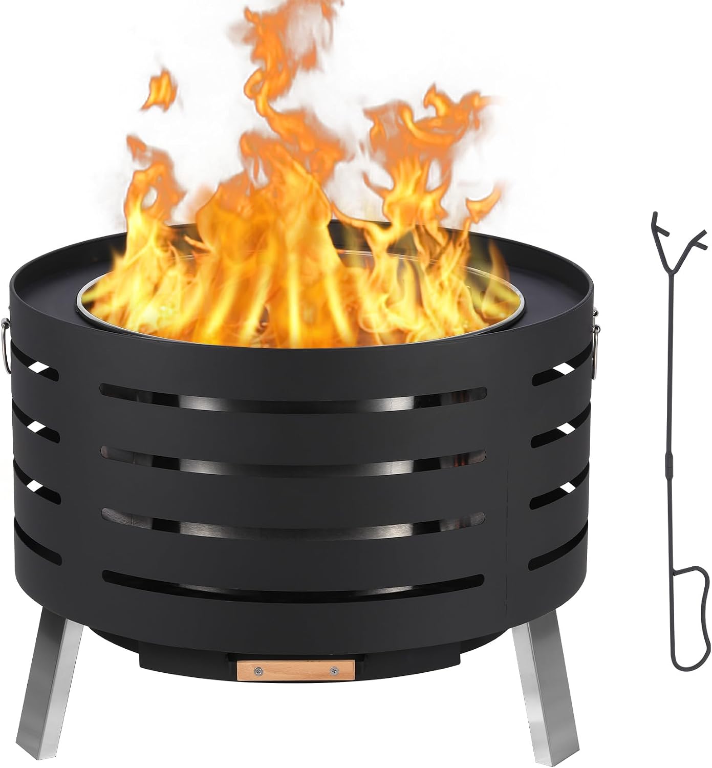GarveeLife Smokeless Fire Pit Outdoor