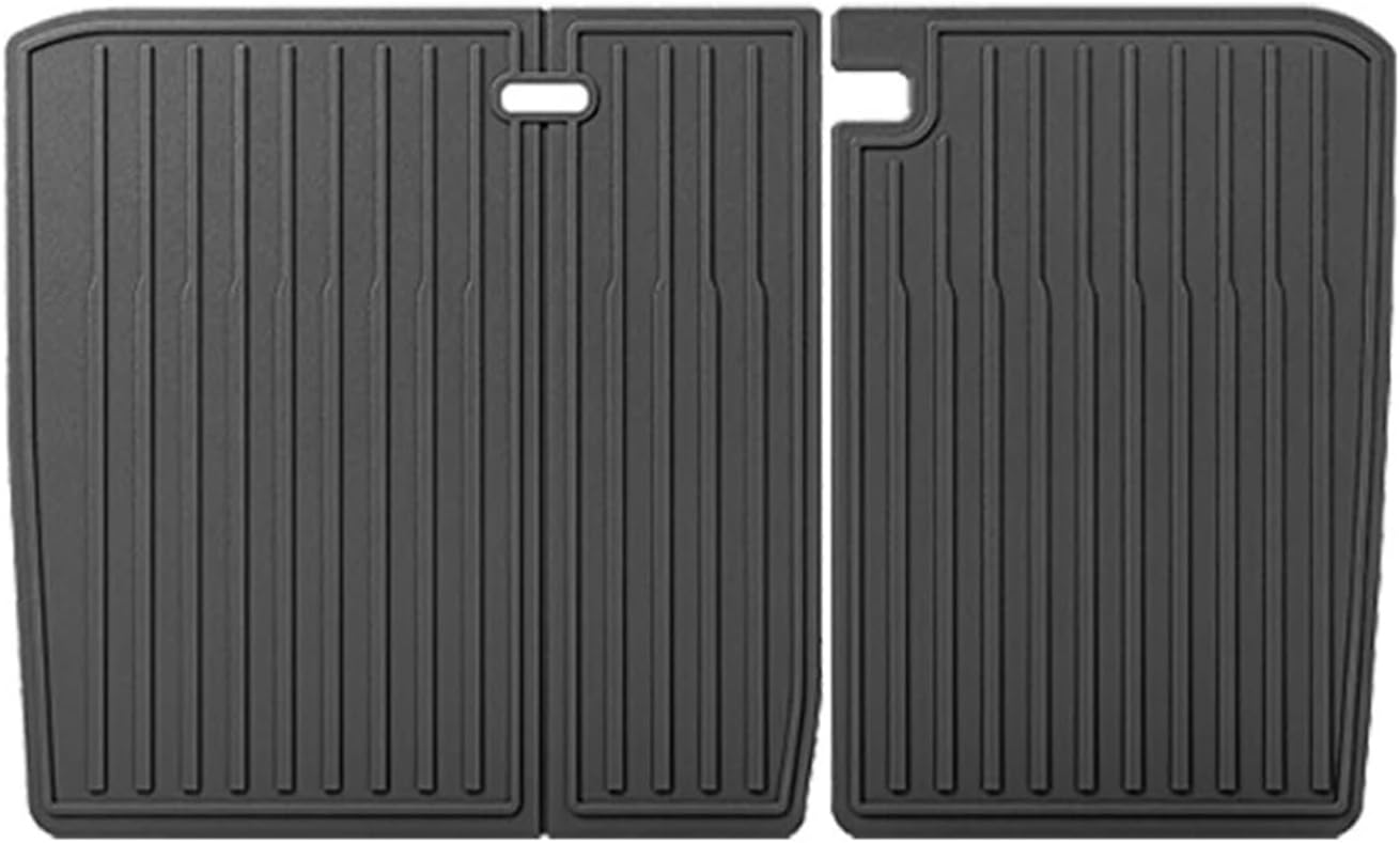 Compatible with 2024 Tesla Model 3 Highland Floor Mats TPE All Weather Front Rear Cargo Liner Mat, Waterproof Anti-Slip Mats Accessories(2024 M 3 BM)