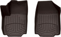 WeatherTech FloorLiner HP Custom Fit Floor Mats for Chevrolet Equinox, Terrain 1st Row (4718851IM), Cocoa