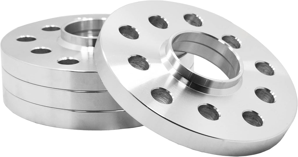 4 Pc 5x112 MM Hub Centric 17 MM Wheel Spacers 66.6 Wheel Bore + Black M14x1.5 Conical Spline Tuner Bolts Aftermarket Wheels Works with Audi 2009 + A4 A5 A6 A7 A8 S4 S5 S6 S7 + More