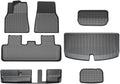 for Tesla Model Y 7 Seater and 5 Seat All Weather TPE Waterproof Slip Floor Mat Cargo Liner 2020-2023 Accessories(Y-7-Seat FT-7-LHD)