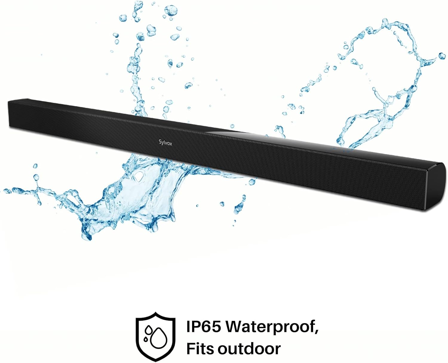 SYLVOX Bundle: 65' 120Hz Waterproof Outdoor TV (2025 Gaming Series) & S2 Soundbar